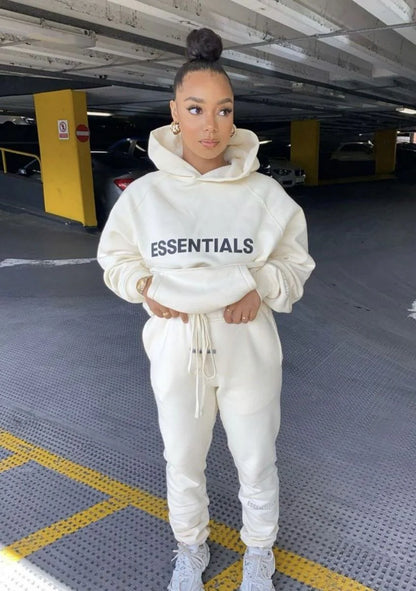 ESSENTIALS HOODIE + FREE TRACK PANTS (TODAY ONLY)